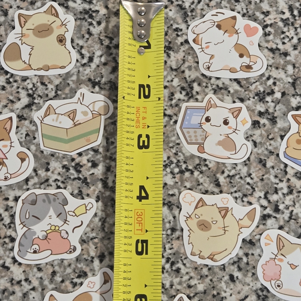🍒🍒 Cute Cat Stickers Set - Picture 6 of 6